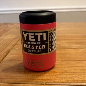 NEW LIMITED EDITION Yeti Rescue Red 12 Oz Colster